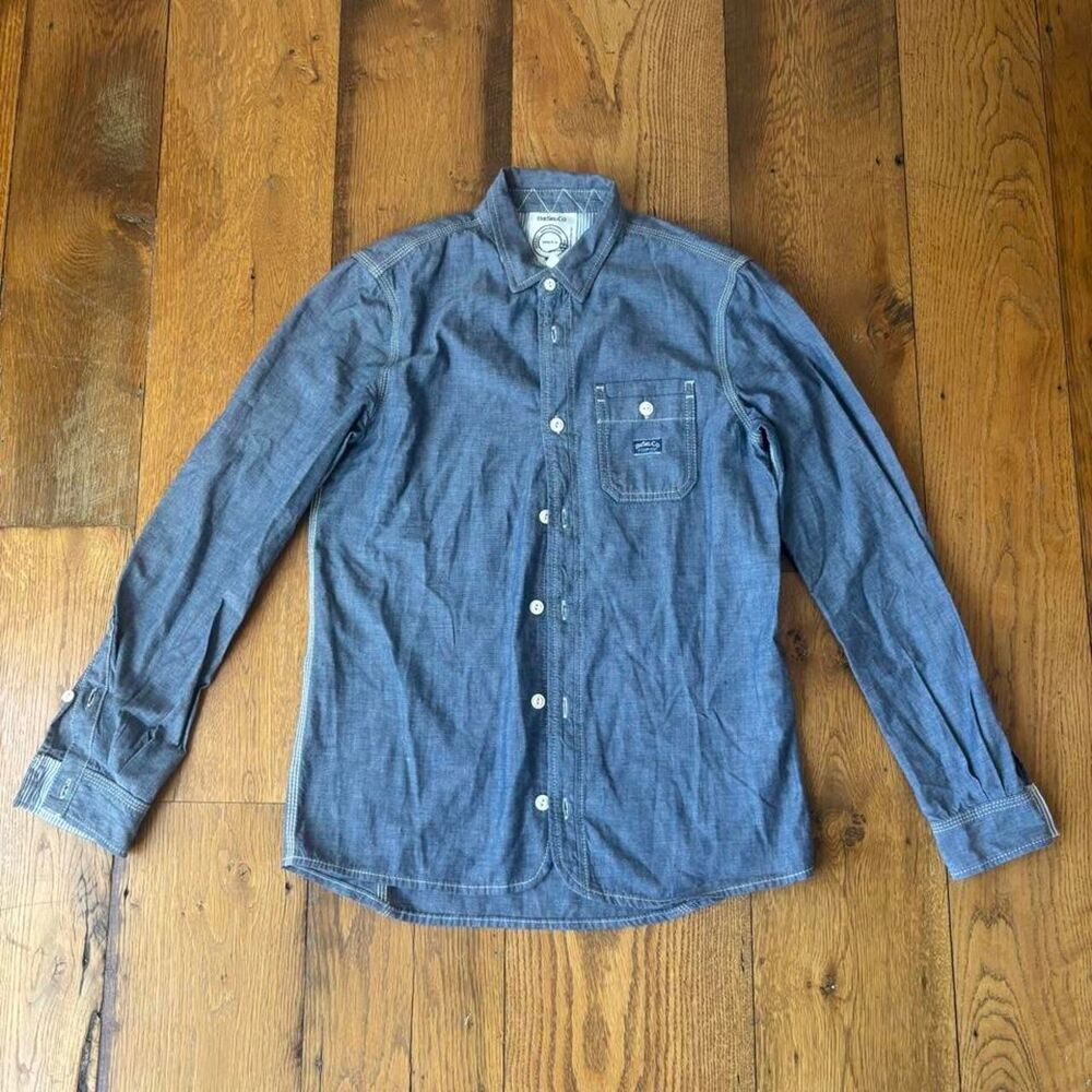 Diesel Men's Blue and Navy Shirt